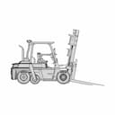 Cat Dp70 Body Cat Dp50 -5 Tonne Fork Spec..Iam | 3D Engineering Design File_0_270_degree_snapshot