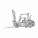 Cat Dp70 Body Cat Dp50 -5 Tonne Fork Spec..Iam | 3D Engineering Design File_0_90_degree_snapshot