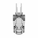 Cat Dp70 Body Cat Dp50 -5 Tonne Fork Spec..Iam | 3D Engineering Design File_90_0_degree_snapshot