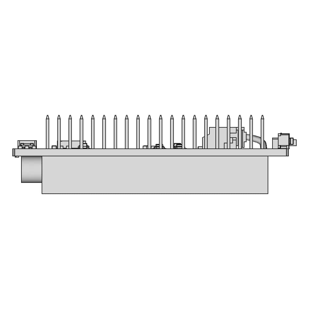 Waveshare Pico Ups Hat (B) | High-Quality CAD Model_90_0_degree_snapshot