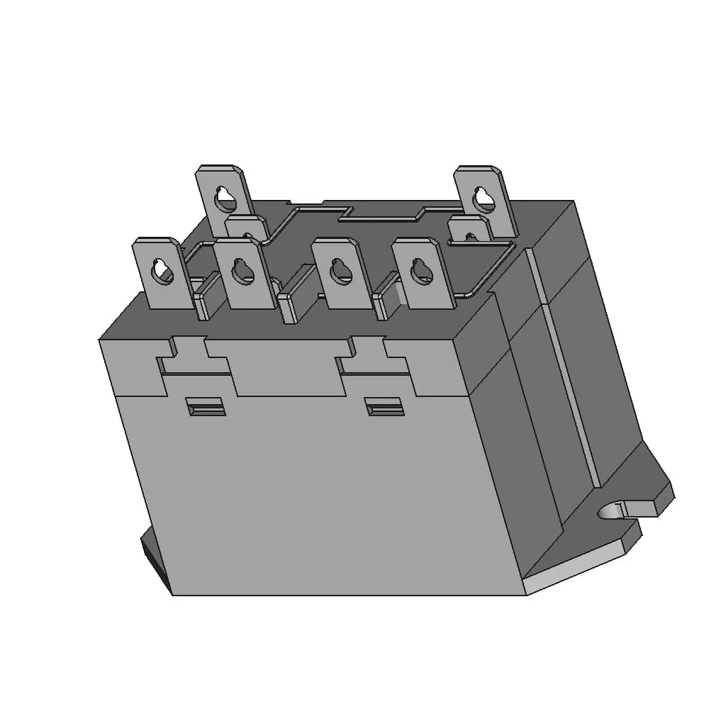 Cit Dpst 25A Relay | 3D Engineering Design File_60_30_degree_snapshot
