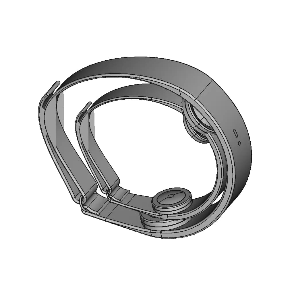 Neurostimulation Headset | 3D Engineering Design File_60_30_degree_snapshot