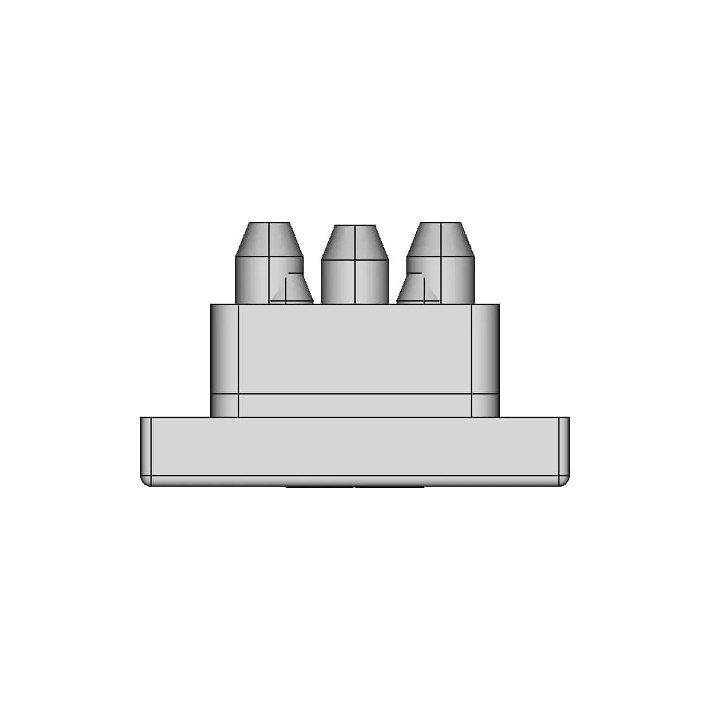 Indian Socket 16 Amp | High-Quality CAD Model_0_0_degree_snapshot