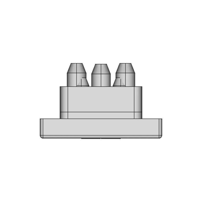 Indian Socket 16 Amp | High-Quality CAD Model
