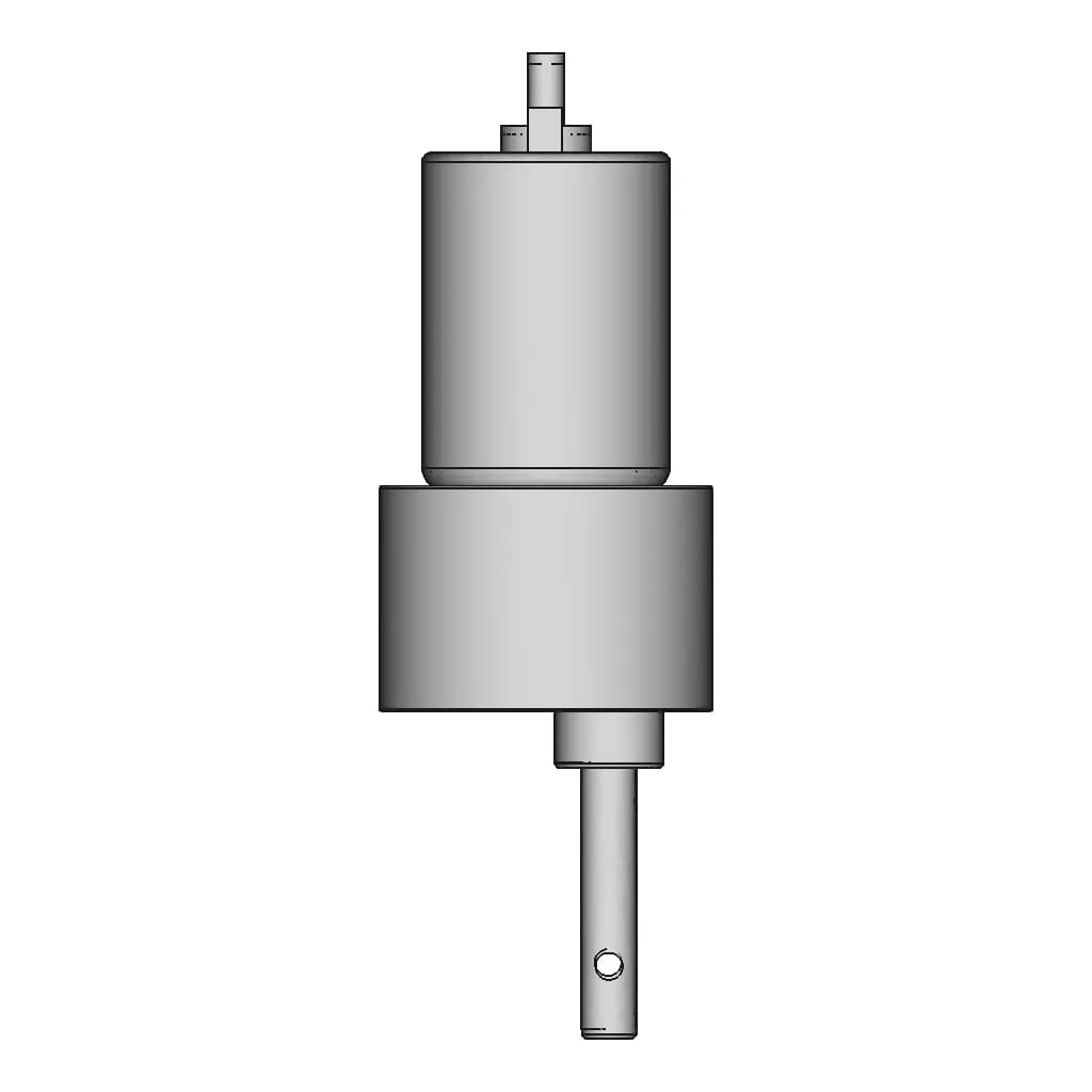 12V 200 Rpm Johnson Geared Dc Motor - Downloadable CAD Representation_0_270_degree_snapshot
