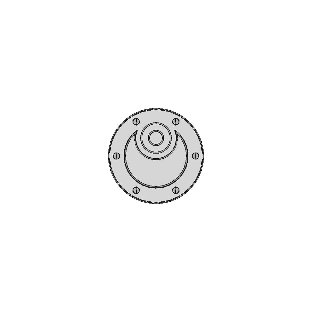 12V 200 Rpm Johnson Geared Dc Motor - Downloadable CAD Representation_90_0_degree_snapshot