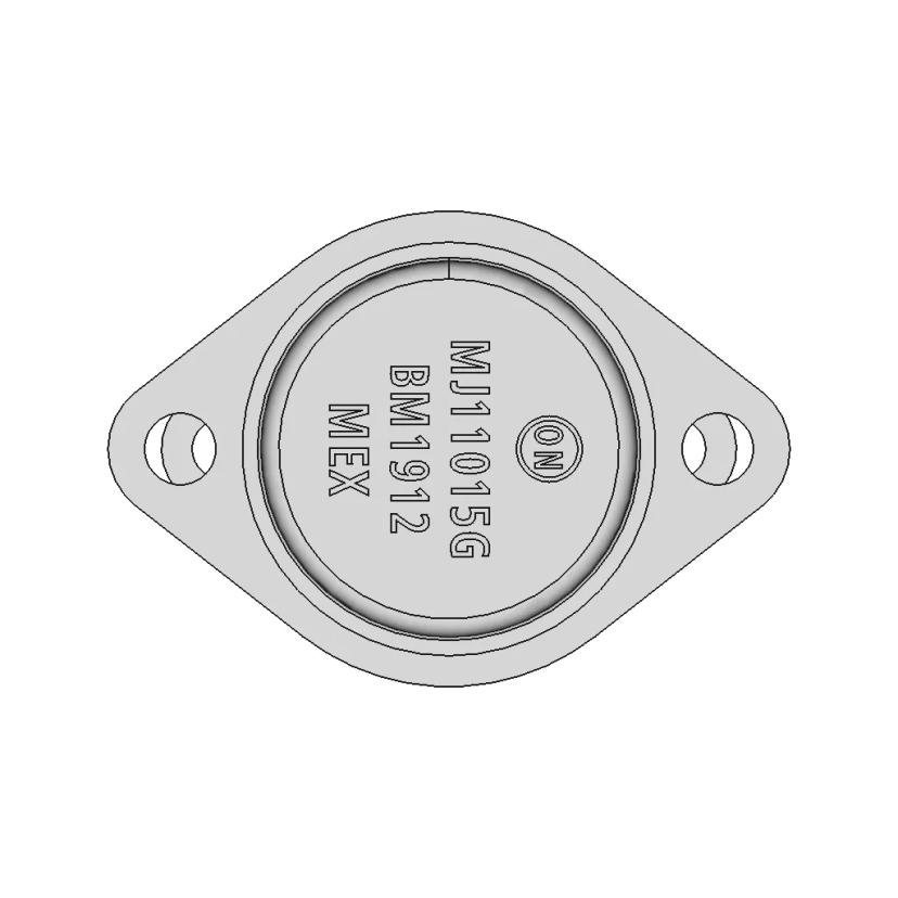 Mj11015G, Mj11016G Transistors To-204 (To-3) - Standard Mechanical Component