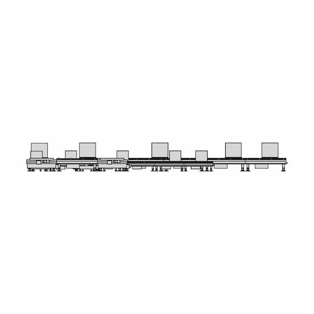 Eur Pallet Transform Line | High-Quality CAD Model
