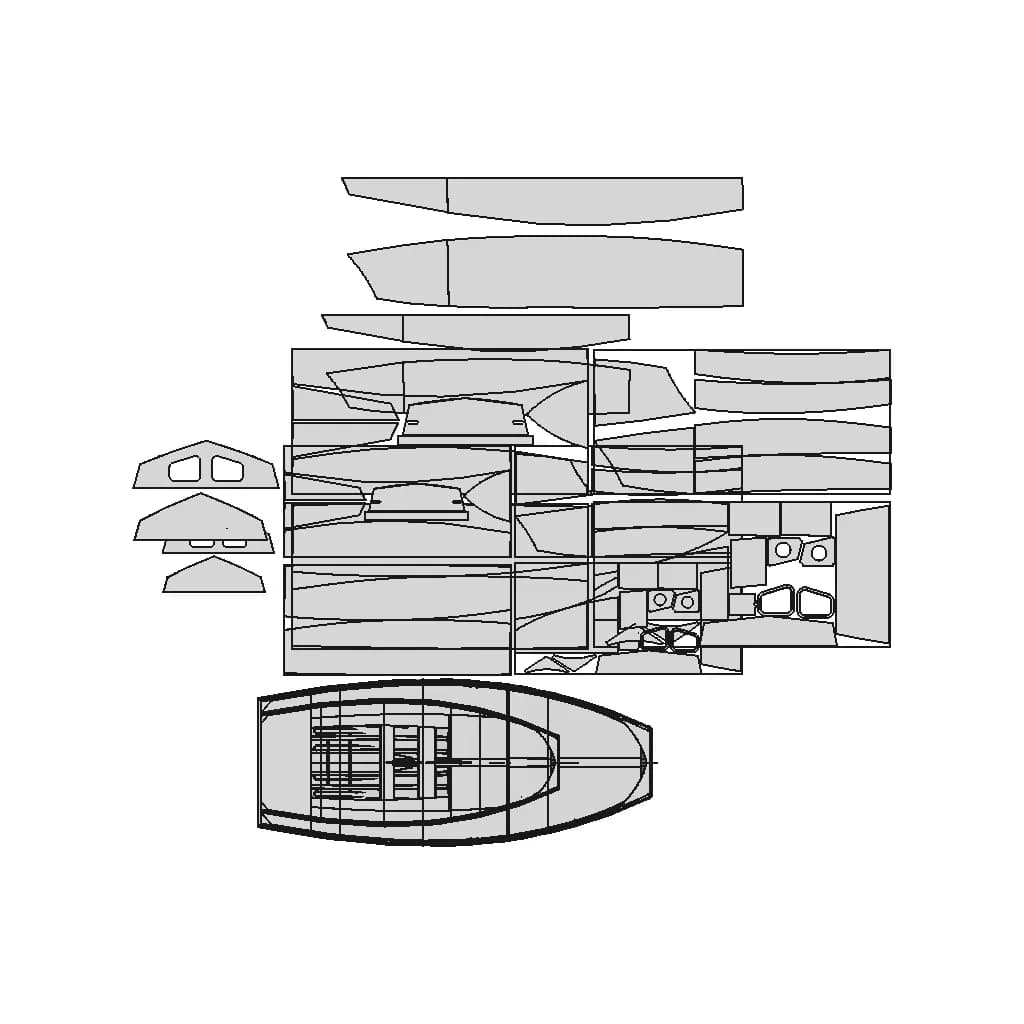 Mirror Dinghy - Nov 2024 Update - Standard Mechanical Component_0_0_degree_snapshot