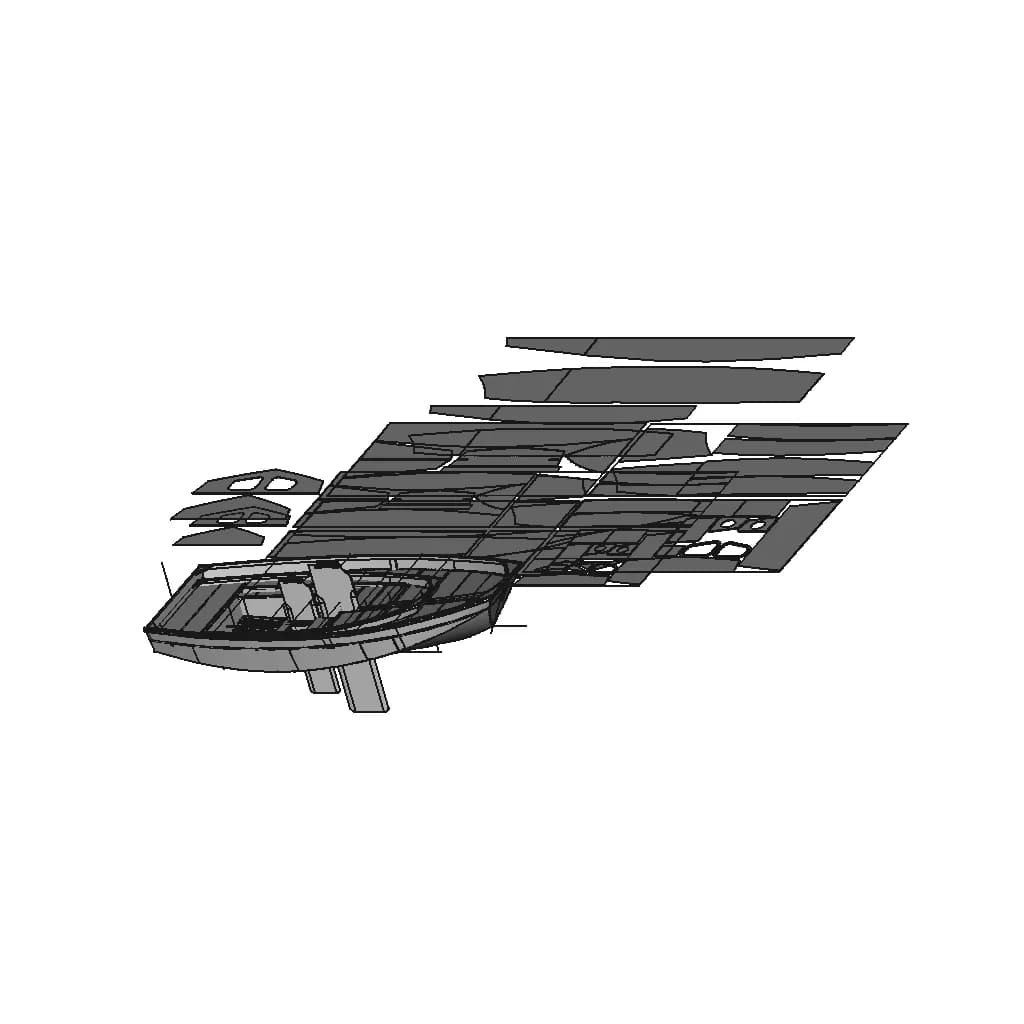 Mirror Dinghy - Nov 2024 Update - Standard Mechanical Component_60_30_degree_snapshot