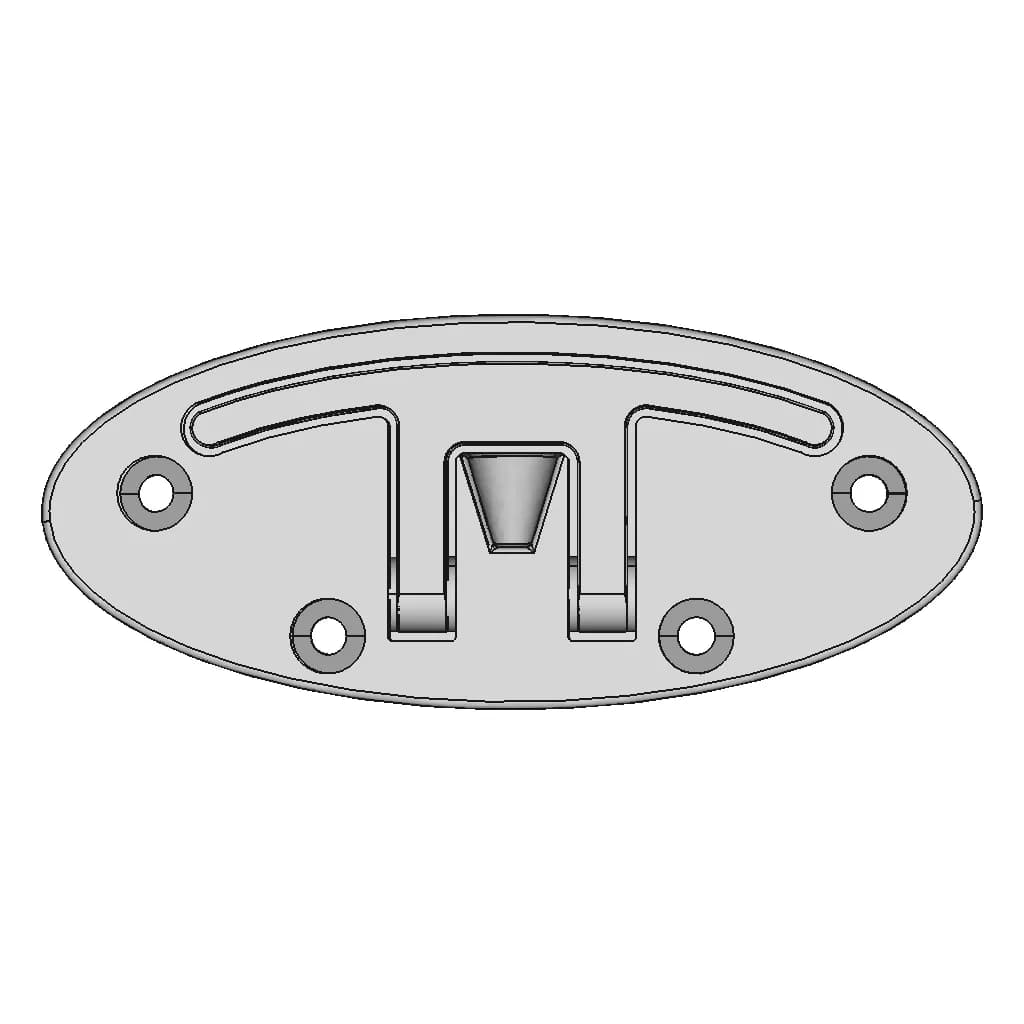 Yacht Stainless Steel Foldable Bollard Model-2 - Downloadable CAD Representation_0_0_degree_snapshot