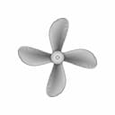 Marine Propeller | High-Quality CAD Model_0_0_degree_snapshot