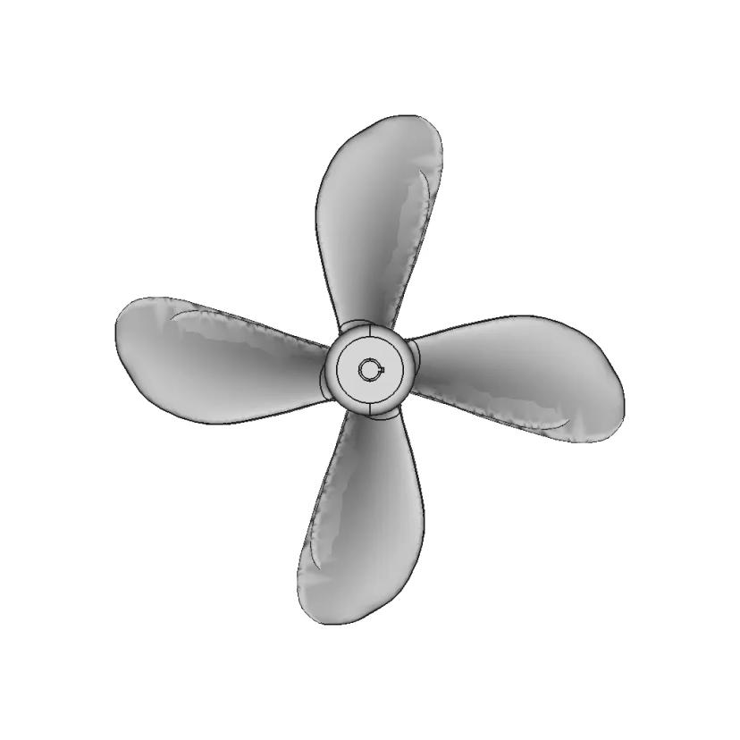 Marine Propeller | High-Quality CAD Model