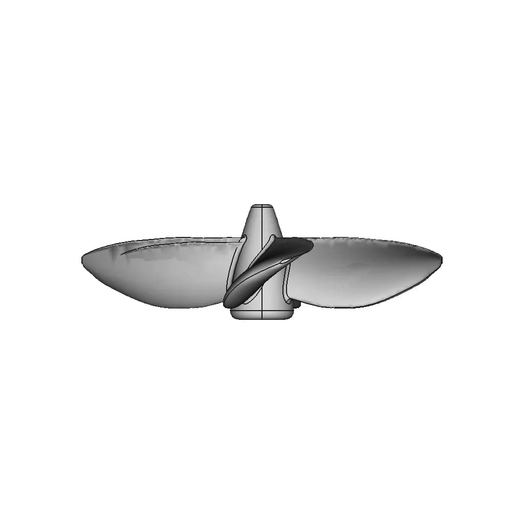 Marine Propeller | High-Quality CAD Model_270_0_degree_snapshot