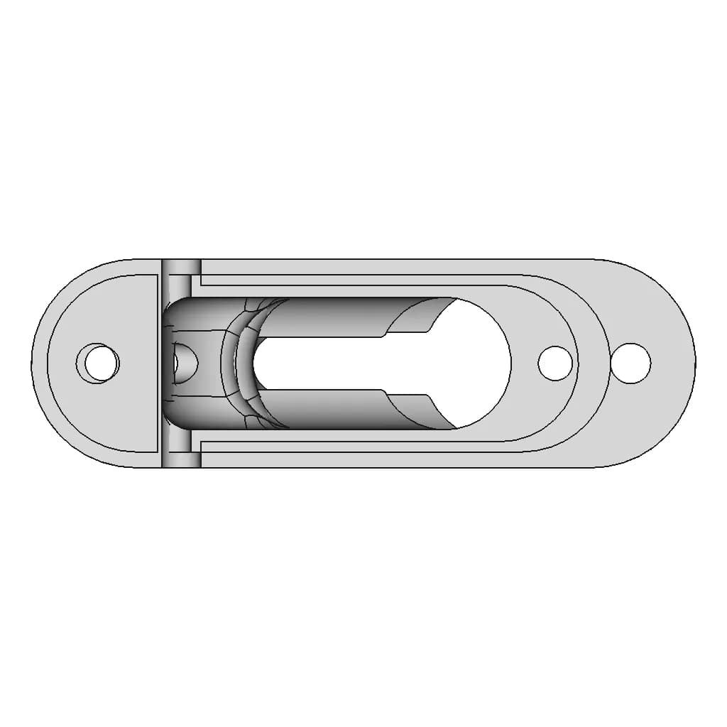 Line Tamer / Halyard Organizer - Standard Mechanical Component_90_0_degree_snapshot