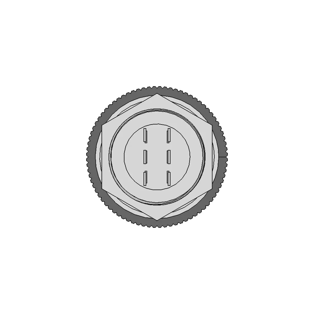 Arrêt D'Urgence ∅32 Emergency Stop | High-Quality CAD Model_0_90_degree_snapshot