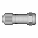 Connector Cable - St1210.S4 - Weipu (4 Pins, Ip67, Mom) | High-Quality CAD Model_270_0_degree_snapshot