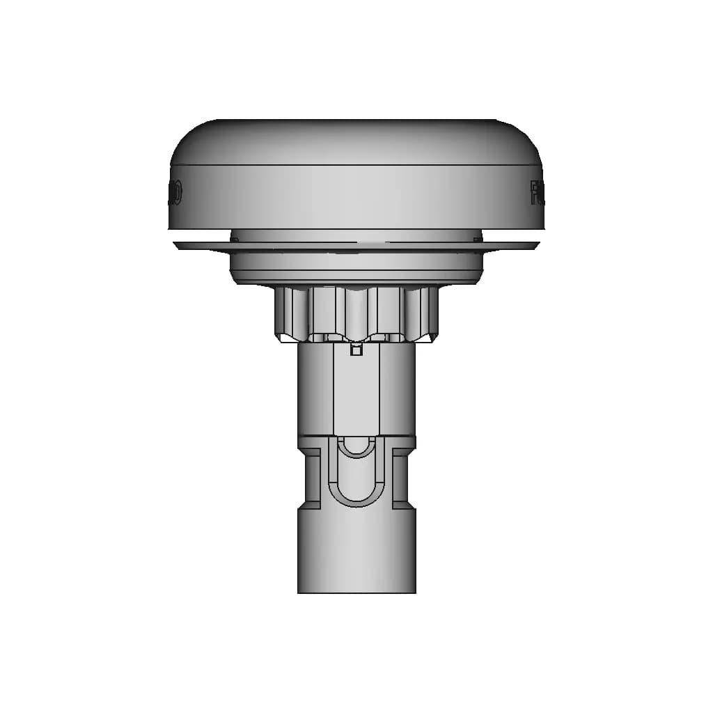 Gp330B Furuno Gps Receiver - Downloadable CAD Representation_0_270_degree_snapshot