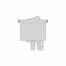 Male Ac Power Plug Socket With Fuse Holder - Standard Mechanical Component_90_0_degree_snapshot