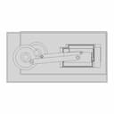 Slider Crank Mechanism - Downloadable CAD Representation_0_0_degree_snapshot