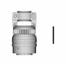 Amphenol | Pt06A14-19S(Sr) | Mil-Dtl-26482 | 14 Shell 19 Pins - Downloadable CAD Representation_0_270_degree_snapshot