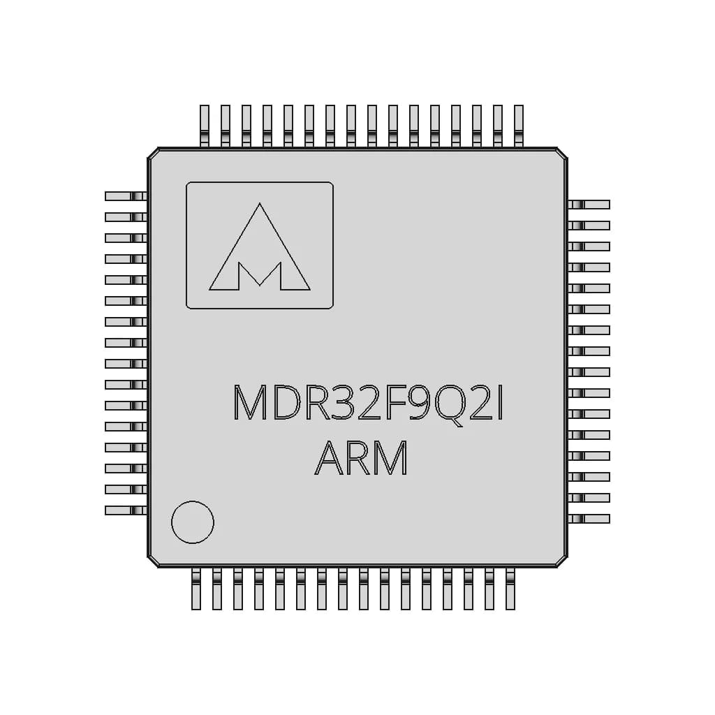 Lqfp64 Mcu - Standard Mechanical Component_0_0_degree_snapshot