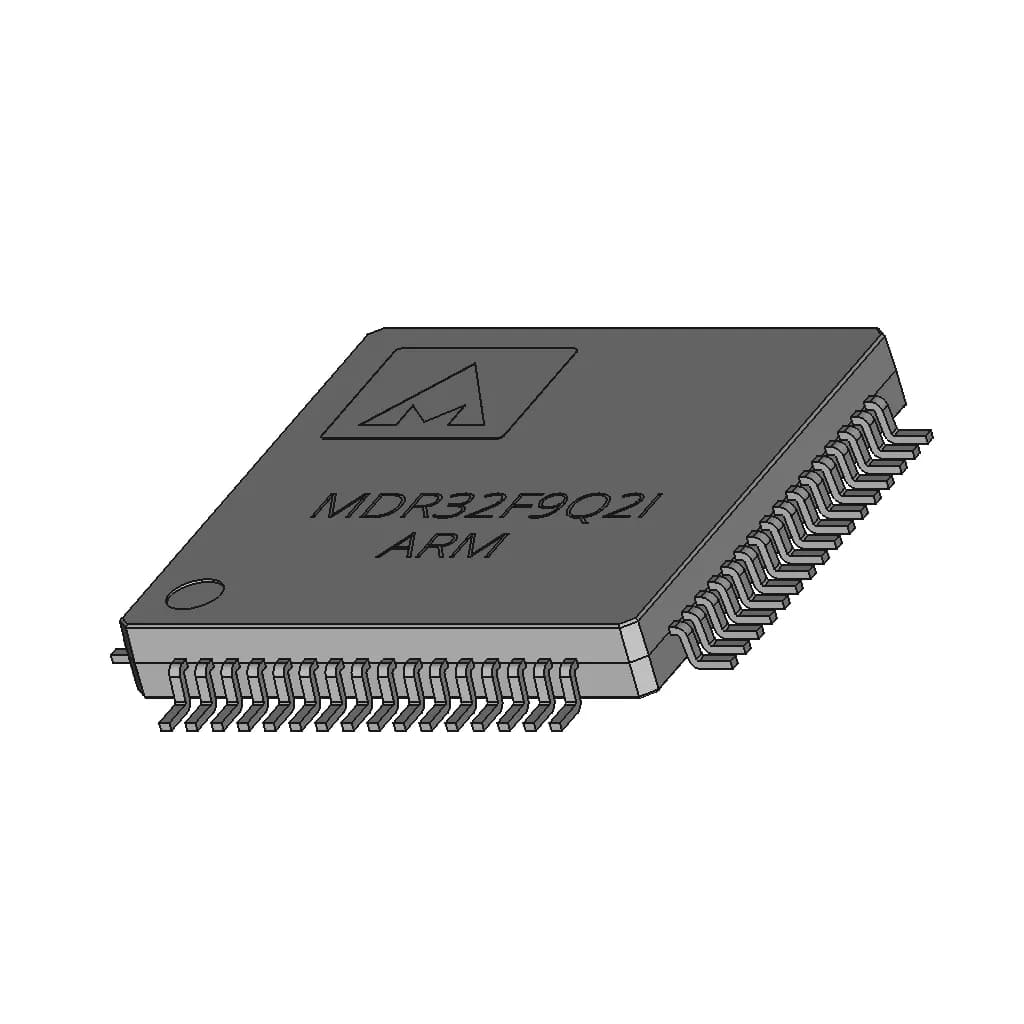 Lqfp64 Mcu - Standard Mechanical Component_60_30_degree_snapshot