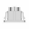 Db-8 2 Pin Ac Plug Base Jack - Standard Mechanical Component_0_0_degree_snapshot