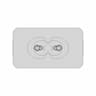 Db-8 2 Pin Ac Plug Base Jack - Standard Mechanical Component_90_0_degree_snapshot