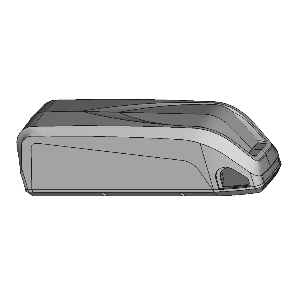36V Battery In Hailong G70 Case Made Of 21700 Elements. | 3D Engineering Design File_60_30_degree_snapshot