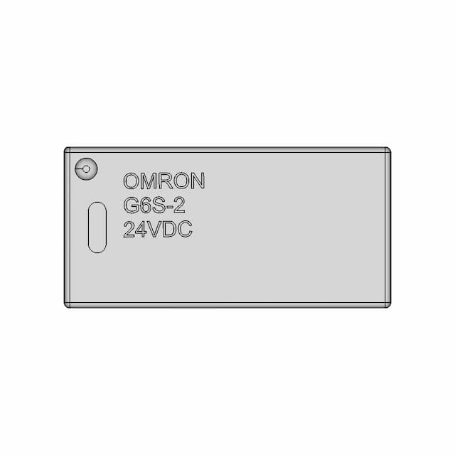 Omron Electronics G6S-2 Dc24 - Downloadable CAD Representation
