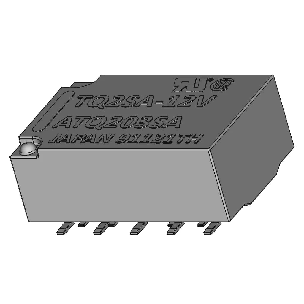 Panasonic Tq2Sa-12V-Z V3 | 3D Engineering Design File_60_30_degree_snapshot