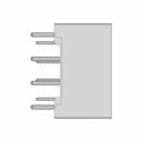 7-Segment Display (10X7.1) - Downloadable CAD Representation_0_270_degree_snapshot