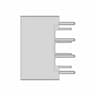 7-Segment Display (10X7.1) - Downloadable CAD Representation_0_90_degree_snapshot
