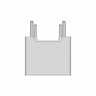 7-Segment Display (10X7.1) - Downloadable CAD Representation_270_0_degree_snapshot