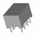 7-Segment Display (10X7.1) - Downloadable CAD Representation_60_30_degree_snapshot
