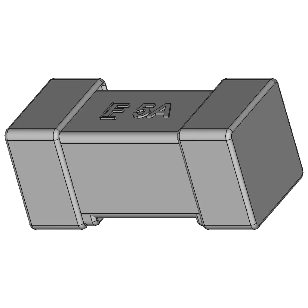 Smd Fuse (Smd,6.1X2.7Mm) - Standard Mechanical Component_60_30_degree_snapshot