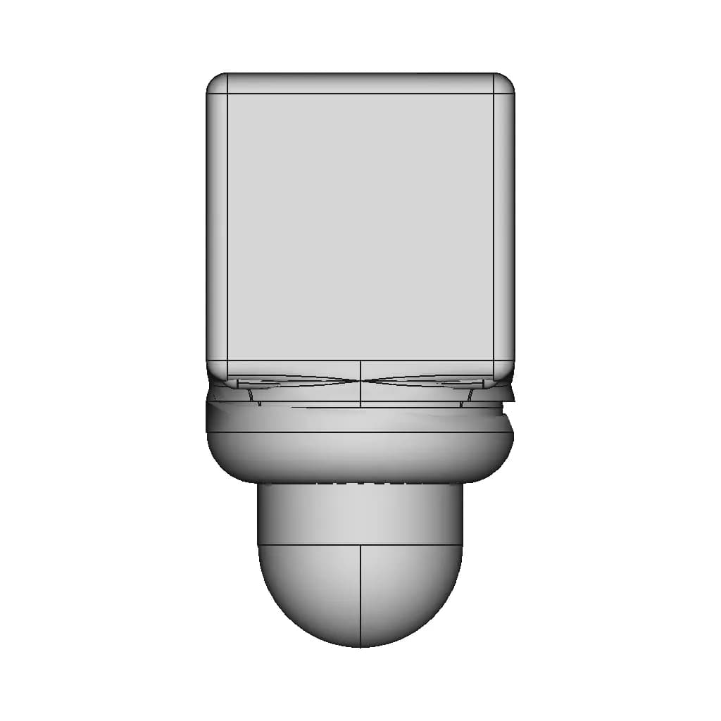 2.8Mm Pogo Pin (Yz110615028F-01) | 3D Engineering Design File_0_0_degree_snapshot