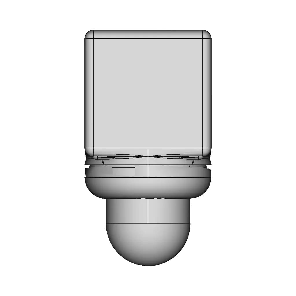 2.8Mm Pogo Pin (Yz110615028F-01) | 3D Engineering Design File_0_270_degree_snapshot