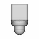 2.8Mm Pogo Pin (Yz110615028F-01) | 3D Engineering Design File_0_90_degree_snapshot