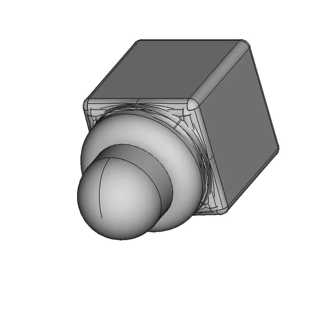 2.8Mm Pogo Pin (Yz110615028F-01) | 3D Engineering Design File_60_30_degree_snapshot