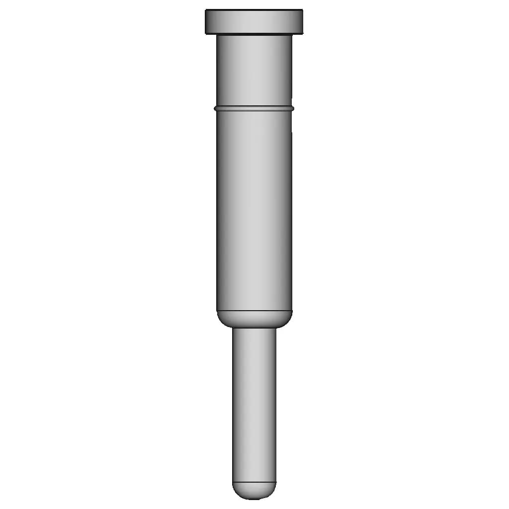 10Mm Pogo Pin (Kh-Pg2010005-Dz) | High-Quality CAD Model_270_0_degree_snapshot
