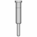 10Mm Pogo Pin (Kh-Pg2010005-Dz) | High-Quality CAD Model_270_0_degree_snapshot
