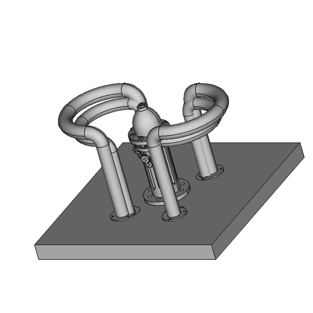 Protector De Hidrante - Standard Mechanical Component_60_30_degree_snapshot