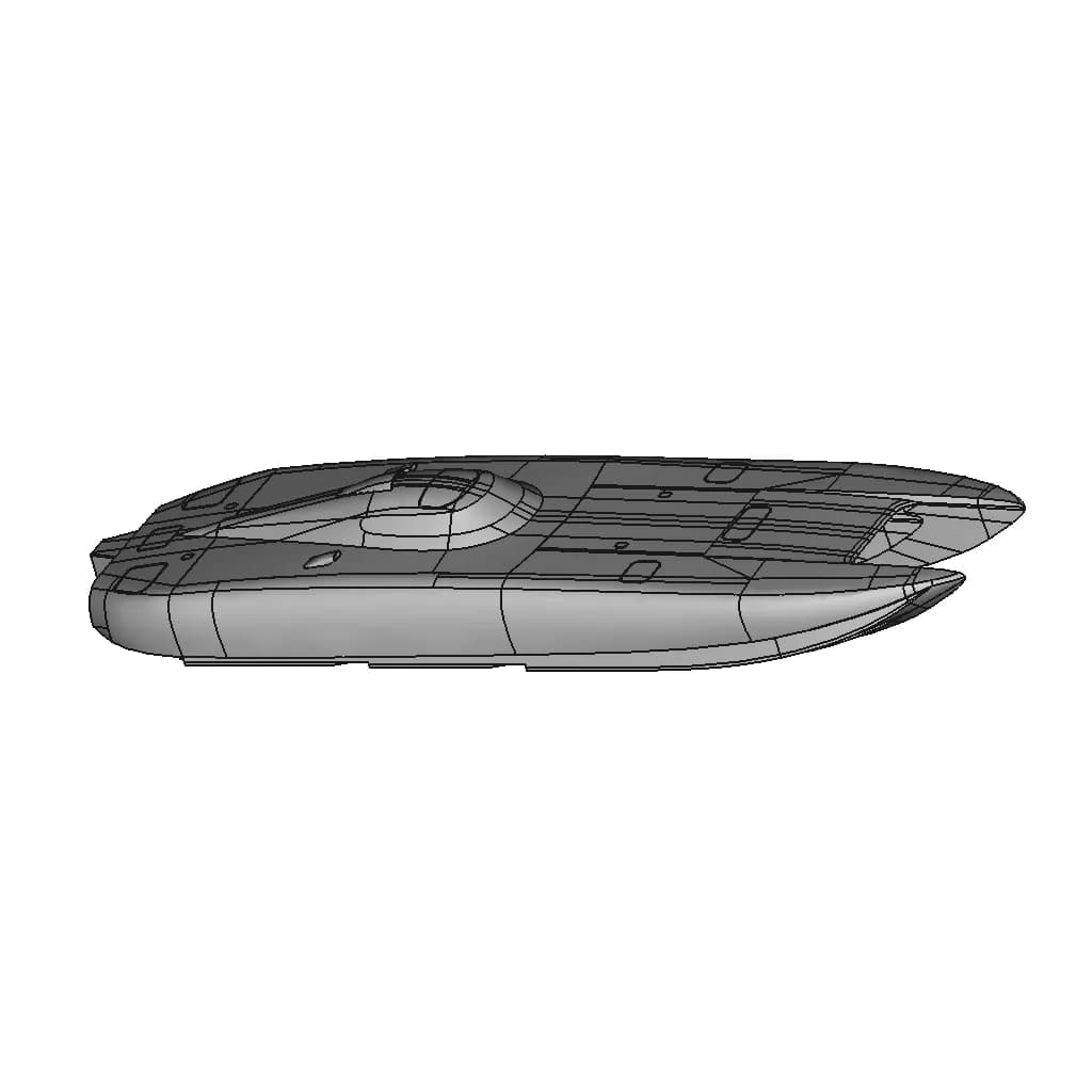 Mystic C5000 Catamaran - Downloadable CAD Representation_60_30_degree_snapshot
