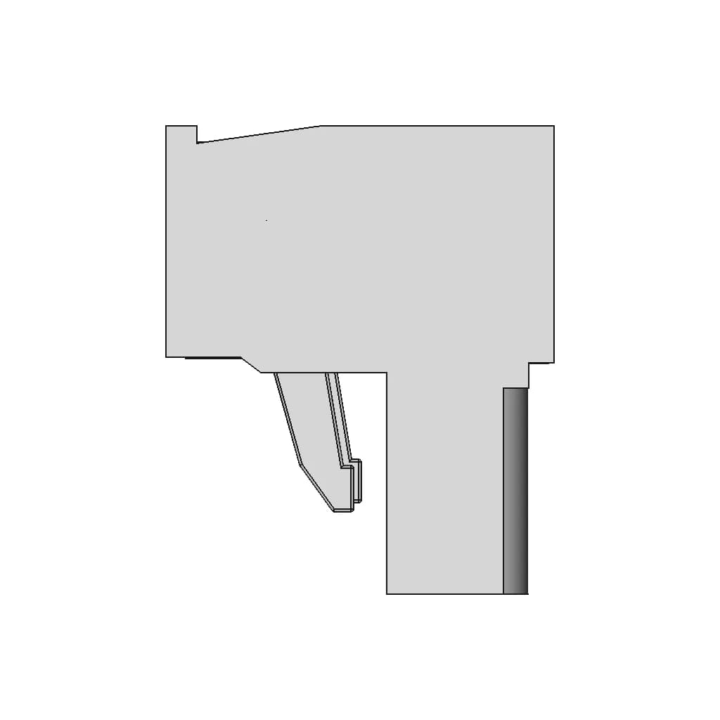 Terminal Block 691352710002 And 691352710003 - Downloadable CAD Representation_0_90_degree_snapshot