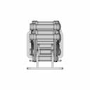 Accordion Marine Hinge 316L Stainless Steel | 3D Engineering Design File_270_0_degree_snapshot