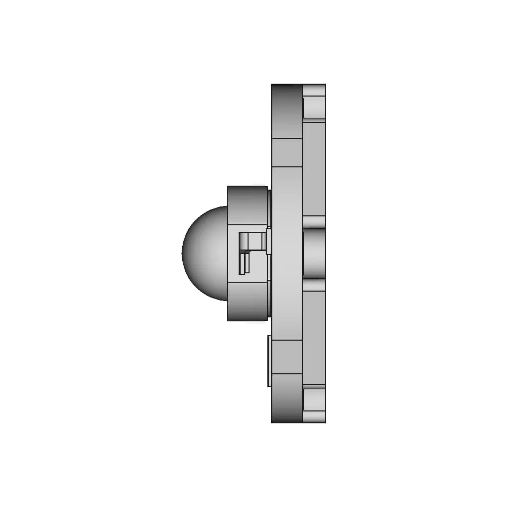 Andonstar Ad249 Led Pcb Replacement - Downloadable CAD Representation_0_90_degree_snapshot