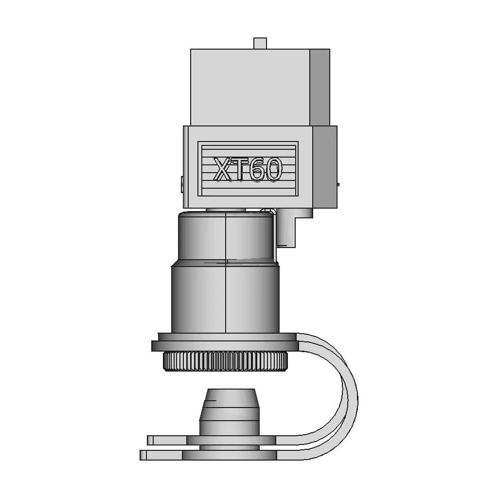 Коннектор Xt60-5.5X2.5 - Standard Mechanical Component_90_0_degree_snapshot