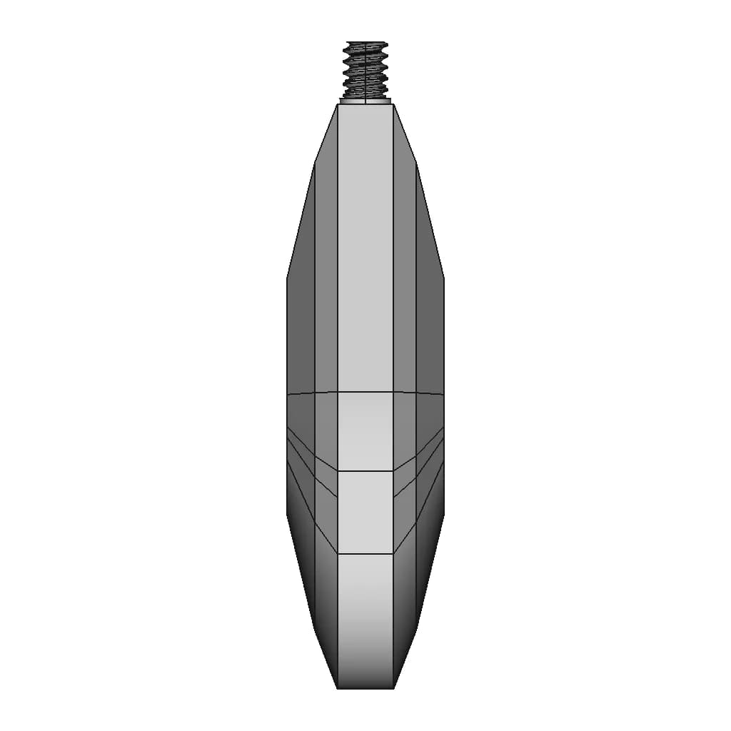 Petal For Chandelier | High-Quality CAD Model_0_90_degree_snapshot